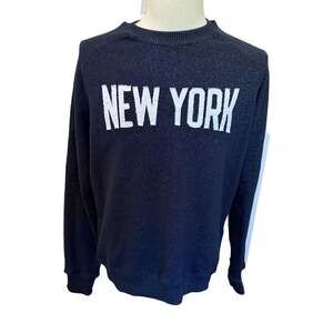 Artisans New York Navy Blue Raglan Sweatshirt Size M
